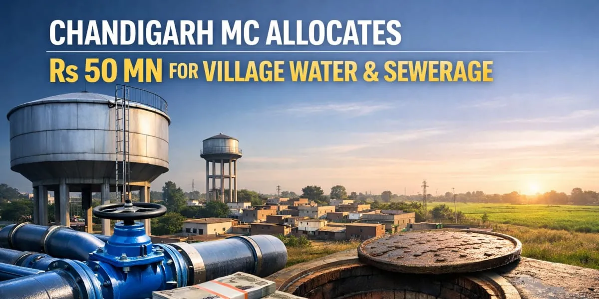 Chandigarh MC Allocates Rs 50 mn for Village Water and Sewerage