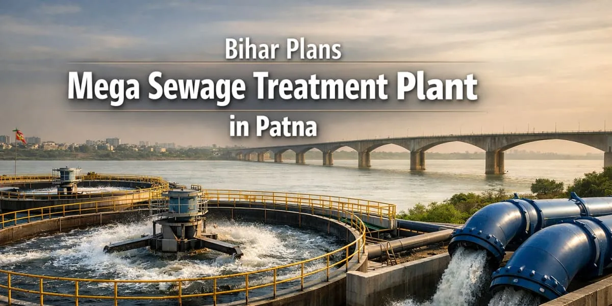 Bihar Plans Mega Sewage Treatment Plant In Patna