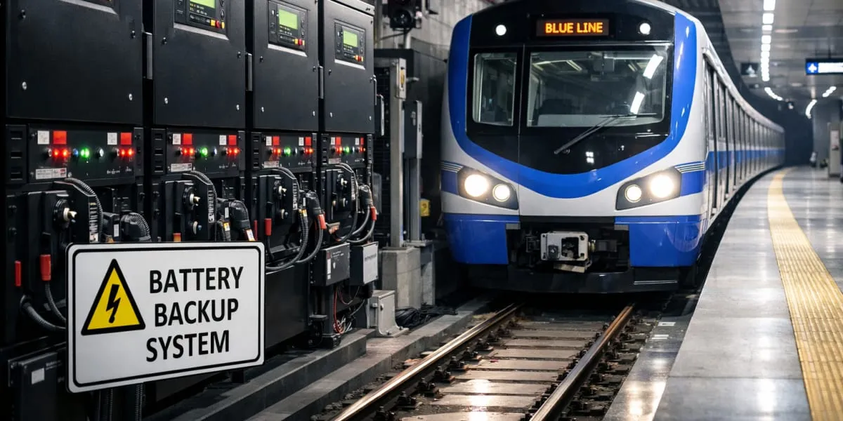 Kolkata Metro Launches First Battery Backup on Blue Line
