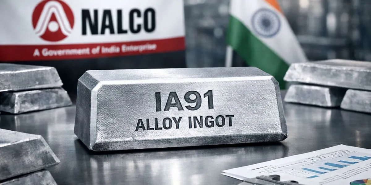 Nalco Launches IA91 Grade Aluminium Alloy Ingot