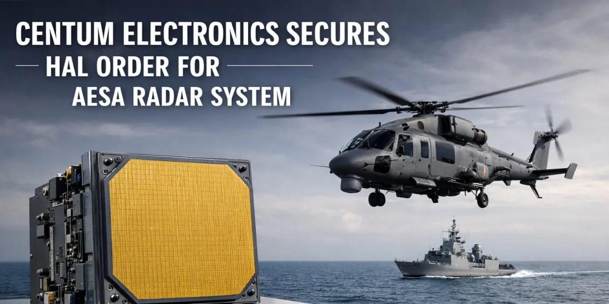 Centum Electronics Secures HAL Order for AESA Radar System