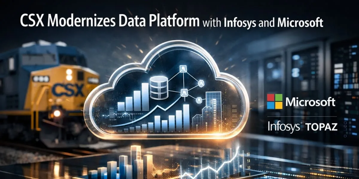 CSX Modernises Data Platform With Infosys And Microsoft
