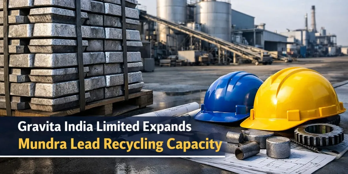 Gravita India Expands Mundra Lead Recycling Capacity