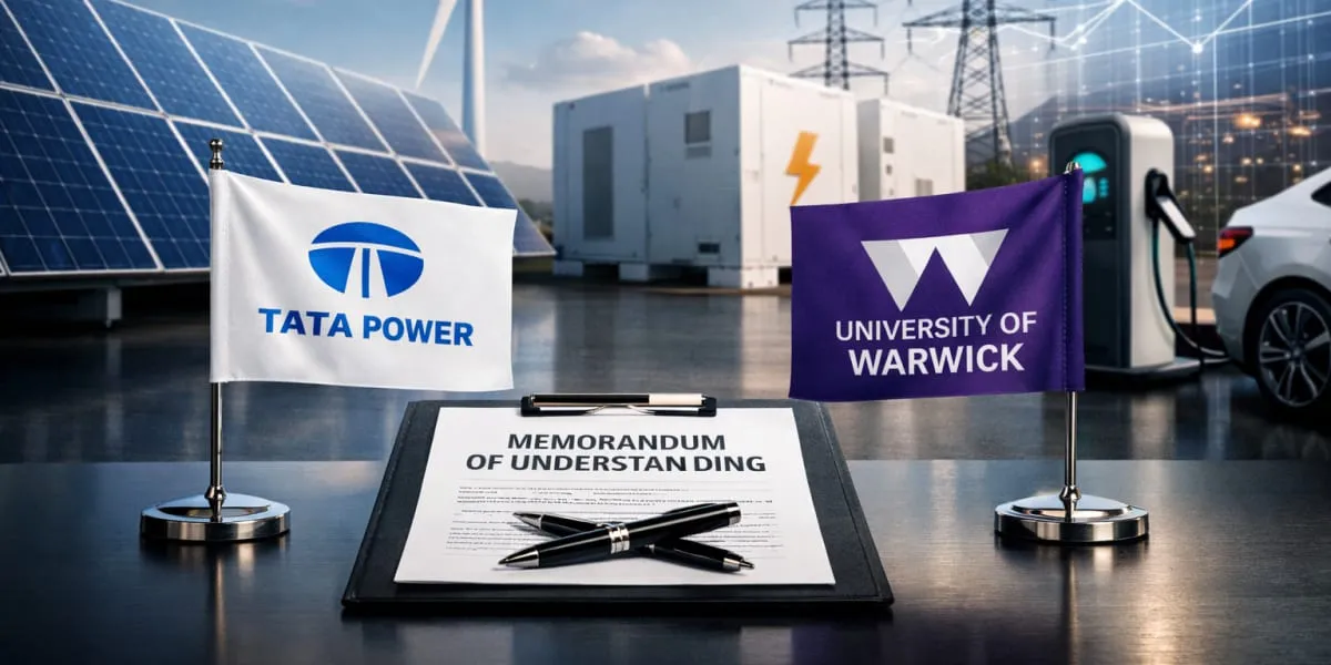 Tata Power and University of Warwick Form Strategic Energy Alliance