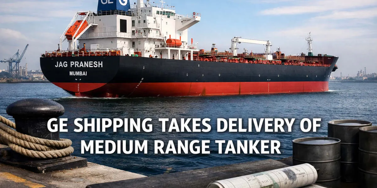 GE Shipping Takes Delivery Of Medium Range Tanker