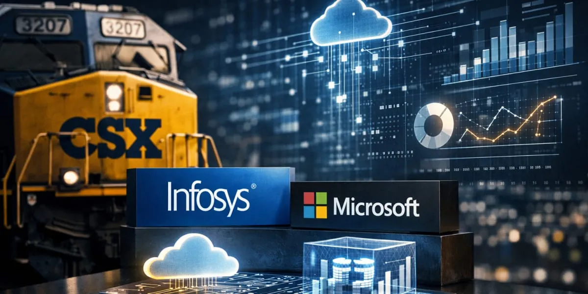 CSX Modernises Data Platform with Infosys and Microsoft