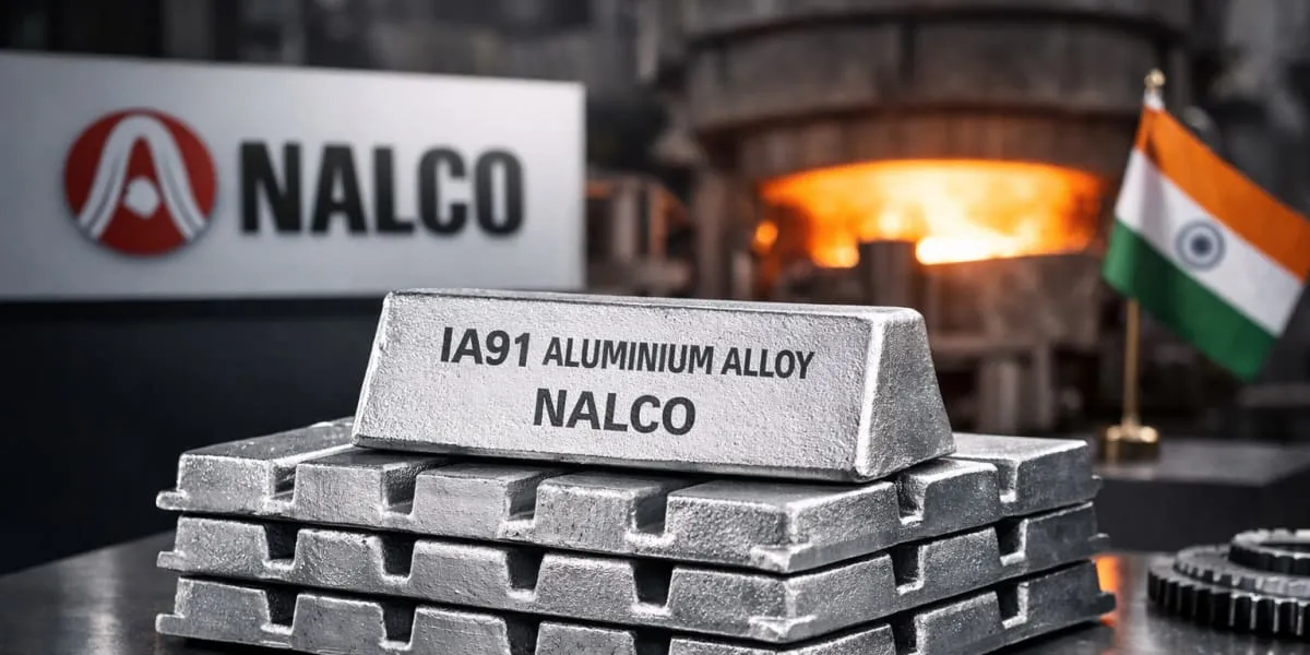 Nalco Launches IA91 Grade Aluminium Alloy Ingot