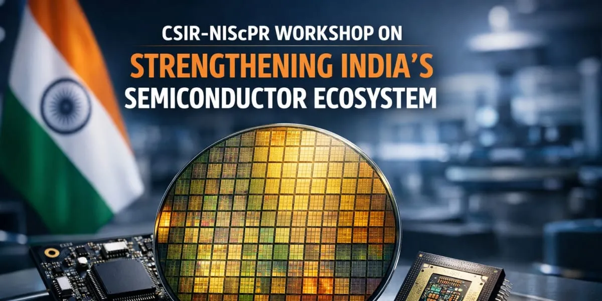 CSIR-NIScPR Workshop on Strengthening India's Semiconductor Ecosystem