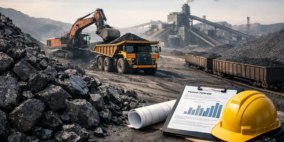 Monthly Production And Dispatch From Captive And Commercial Mines