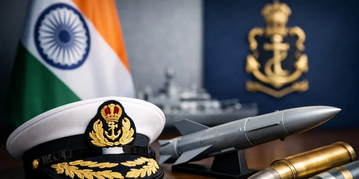 B P Singh Assumes Charge As Director General Of Naval Armament