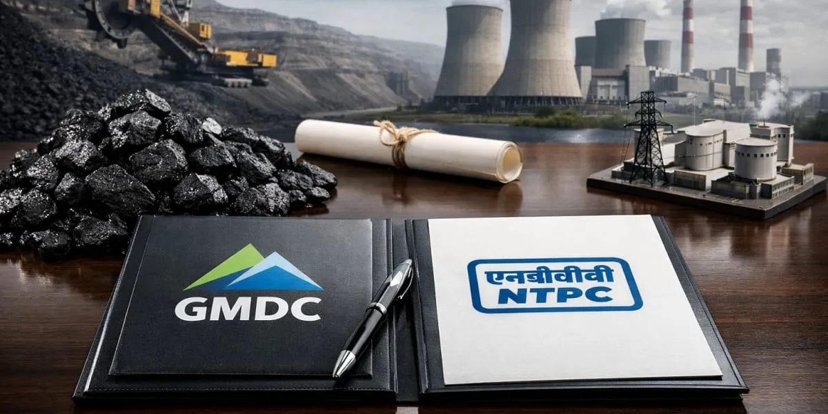 GMDC Signs MoU with NTPC to Explore Coal Supply