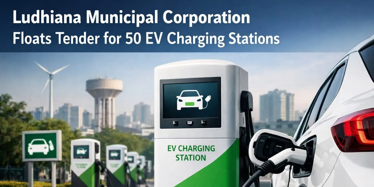 Ludhiana Floats Tender for 50 EV Charging Stations