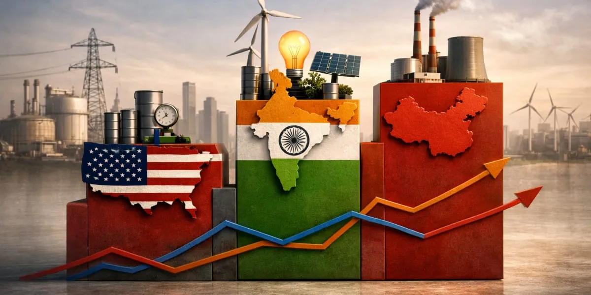 India To Top US In Energy Demand In 2040s And China In 2060s