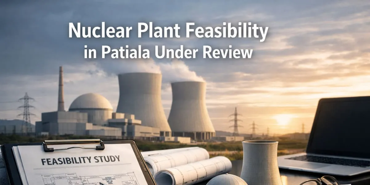 Centre To Examine Feasibility Of Nuclear Plant In Patiala