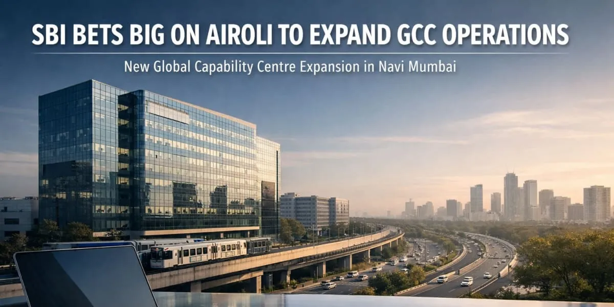 SBI Bets Big On Airoli To Expand GCC Operations