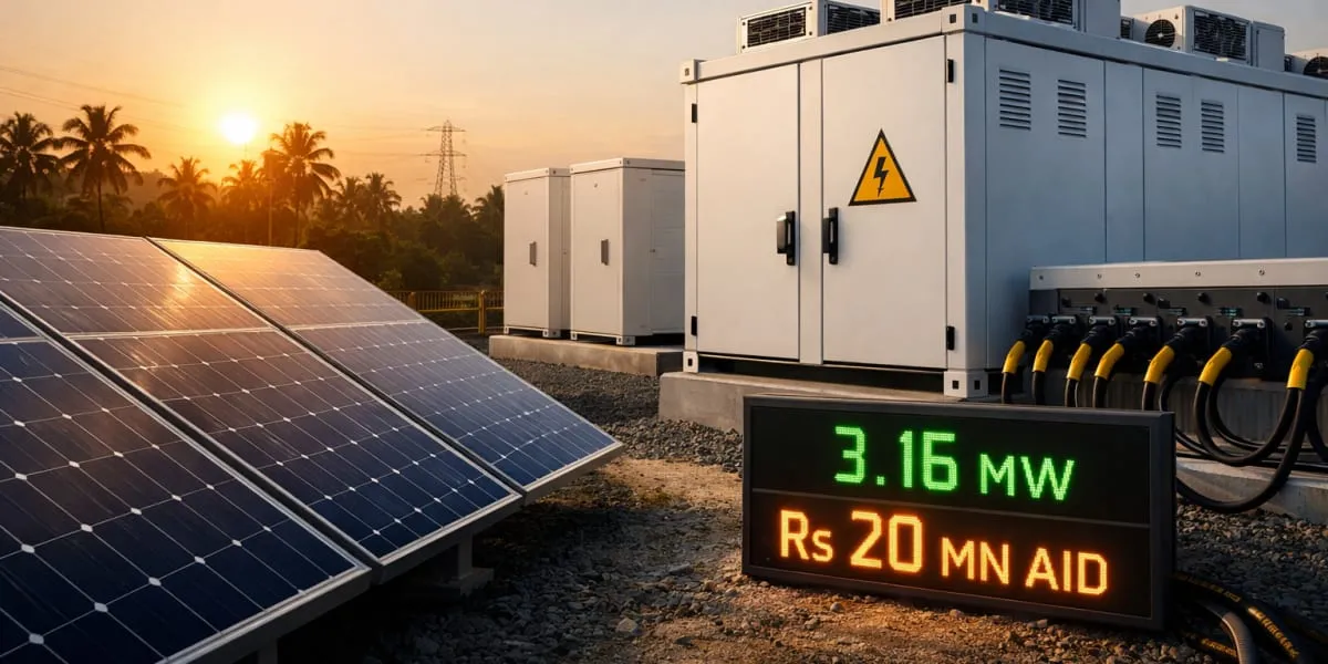 Perinjanam to Launch Panchayat-Level BESS with Rs 20 million Aid