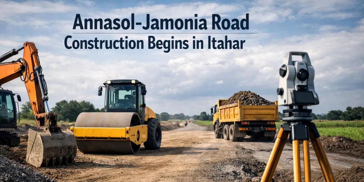 Annasol-Jamonia Road Construction Begins in Itahar