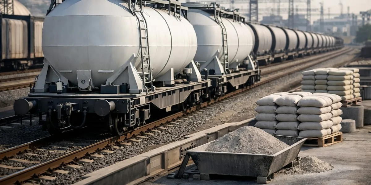 Indian Railways Cuts Charges To Boost Bulk Cement Tank Transport