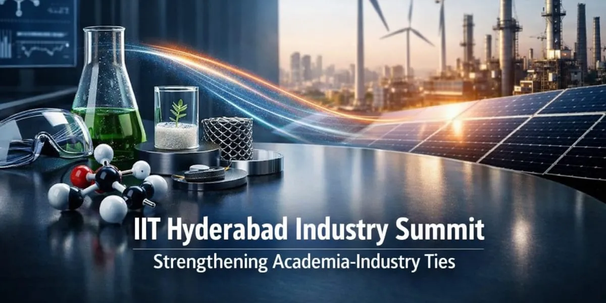 IIT Hyderabad Industry Summit To Strengthen Academia Industry Ties