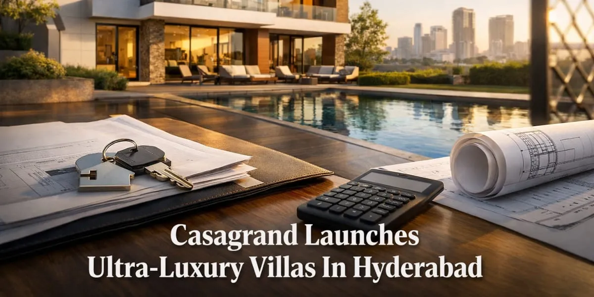 Casagrand Launches Ultra-Luxury Villas In Hyderabad