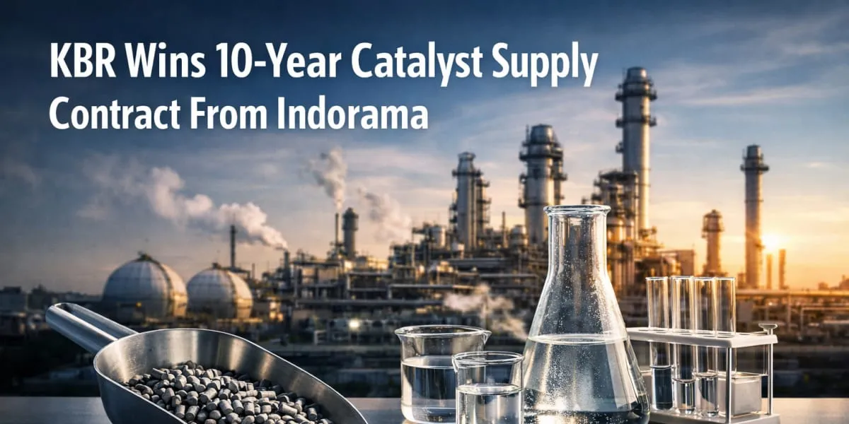 KBR Wins 10-Year Catalyst Supply Contract From Indorama