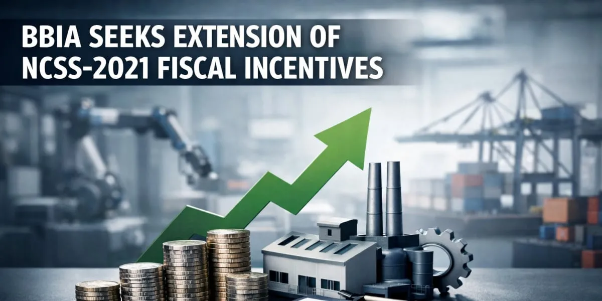 BBIA Seeks Extension Of NCSS-2021 Fiscal Incentives