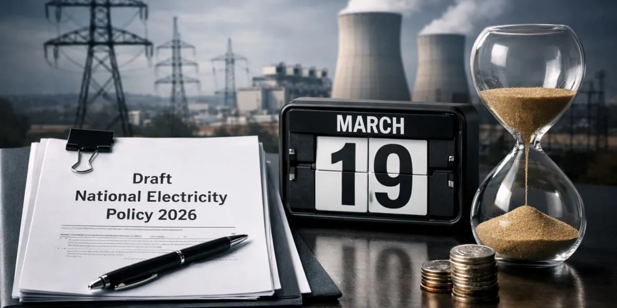 Power Ministry Extends Deadline For Draft NEP 2026 Feedback Till Mar 19