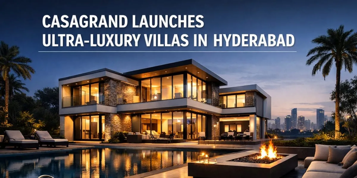Casagrand Launches Ultra-Luxury Villas In Hyderabad