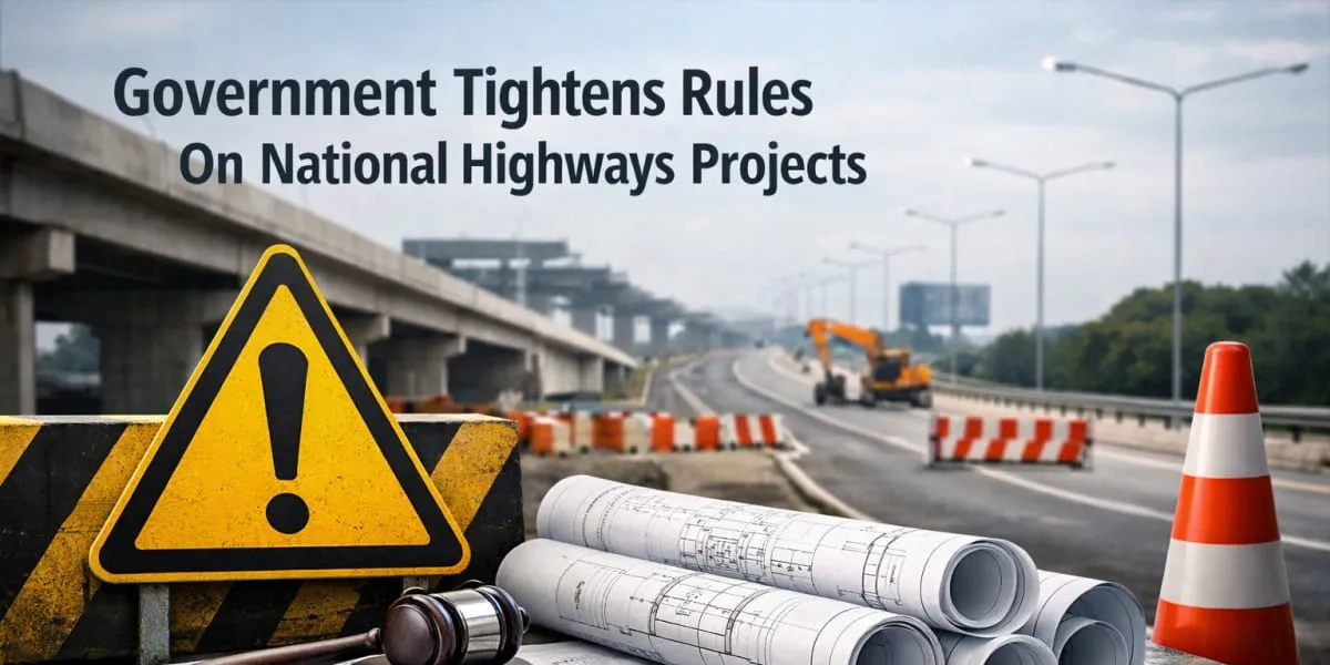 Government Tightens Rules On National Highways Projects