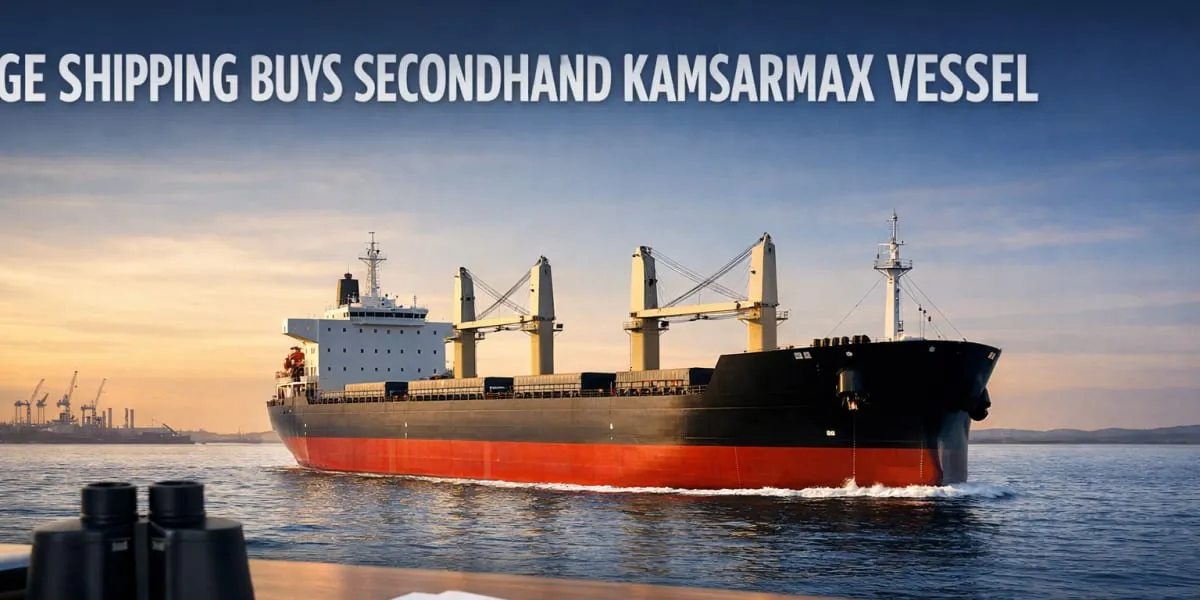 GE Shipping Buys Secondhand Kamsarmax Vessel