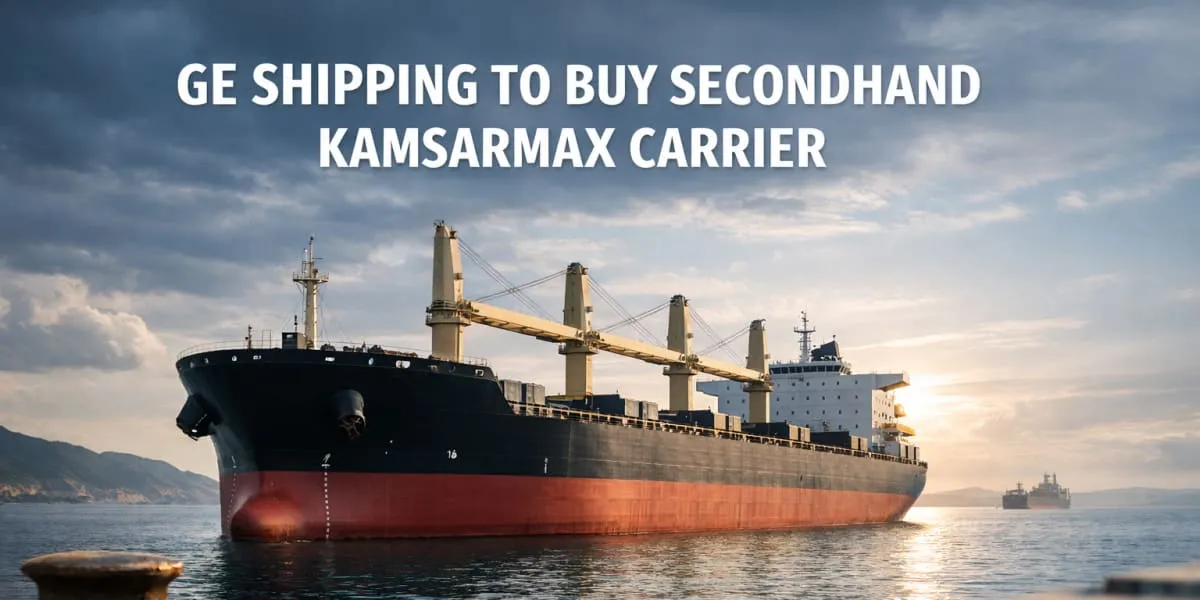 GE Shipping To Buy Secondhand Kamsarmax Carrier