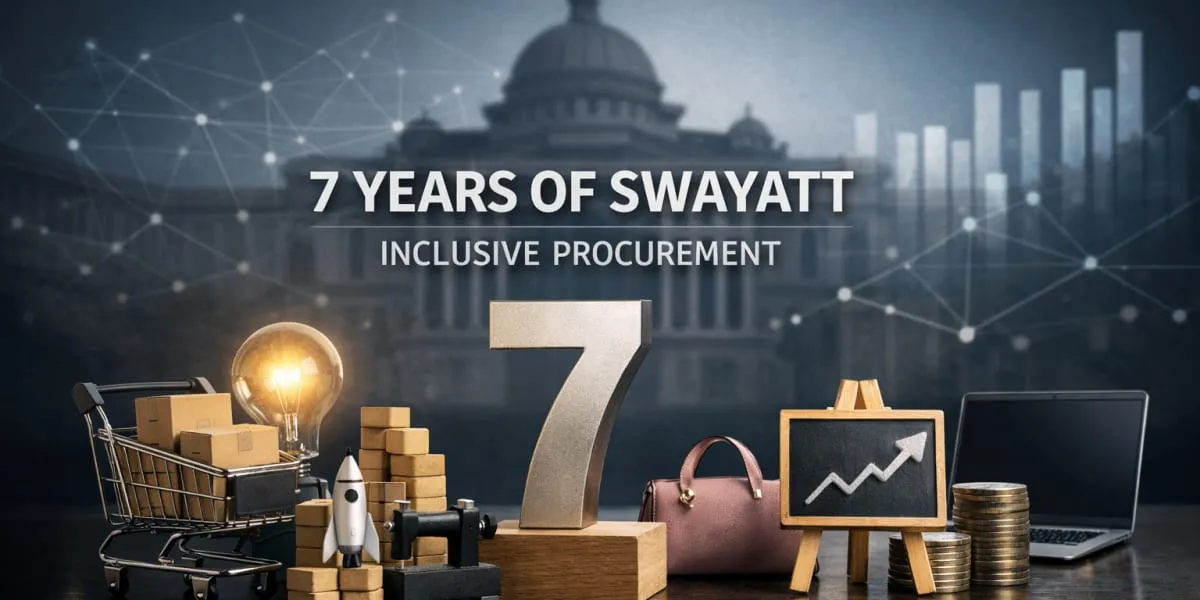 GeM Marks Seven Years of SWAYATT Boosting Inclusive Procurement