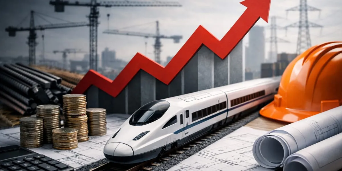 Cost Escalation of Bullet Train Project Not Entirely on Railways