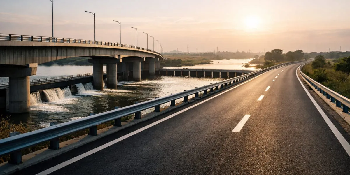 NHAI To Build Bridge And Two Kilometre Road At Masani Barrage