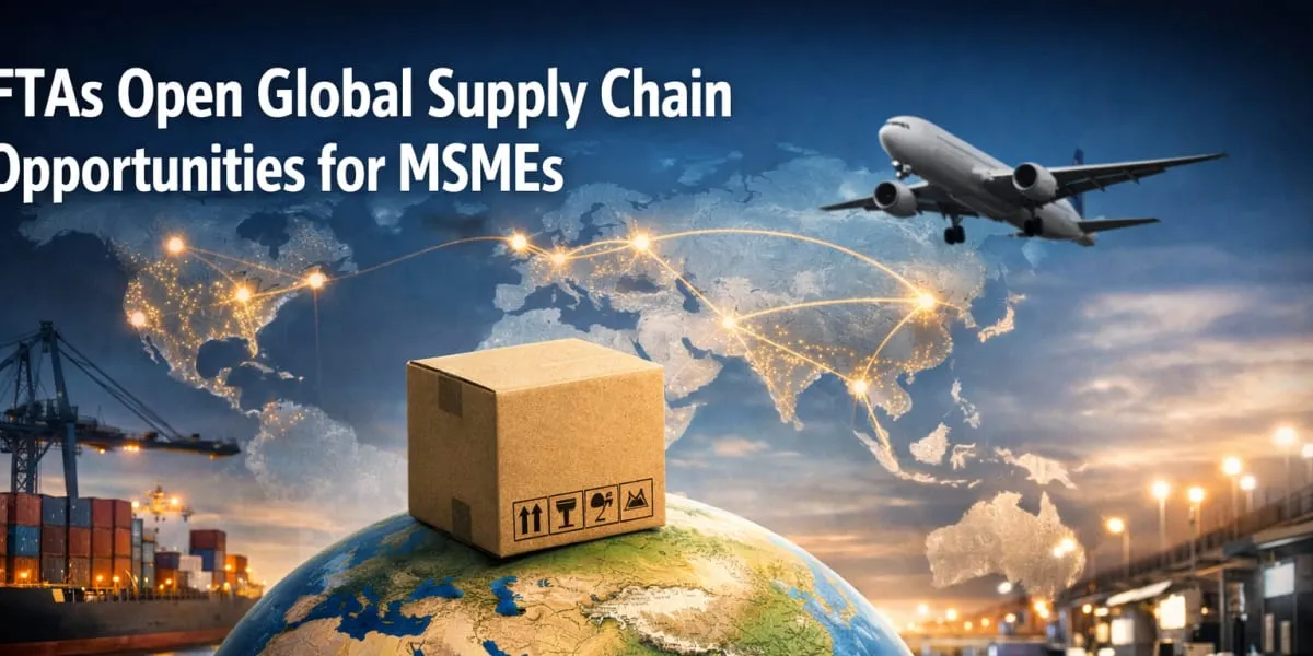 FTAs Open Global Supply Chain Opportunities for MSMEs