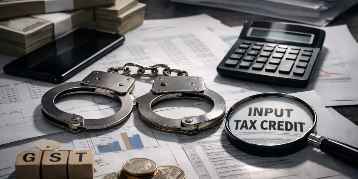 CGST Arrests Director Over Rs 605.9 mn ITC Fraud