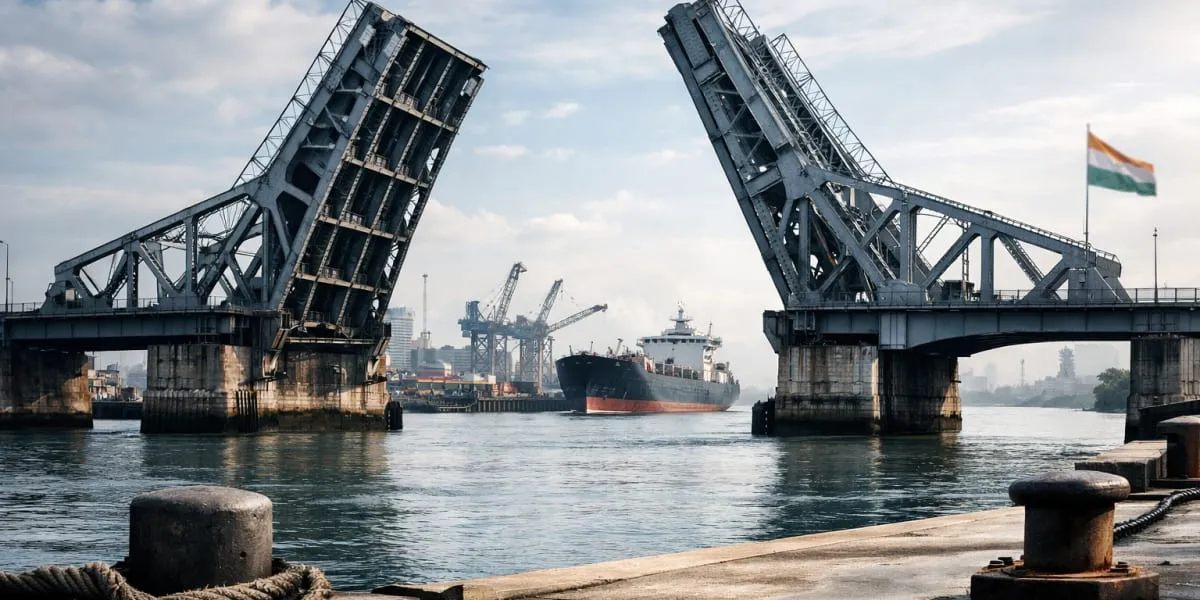 Government Approves Renovation of Bascule Bridge at Kolkata Port