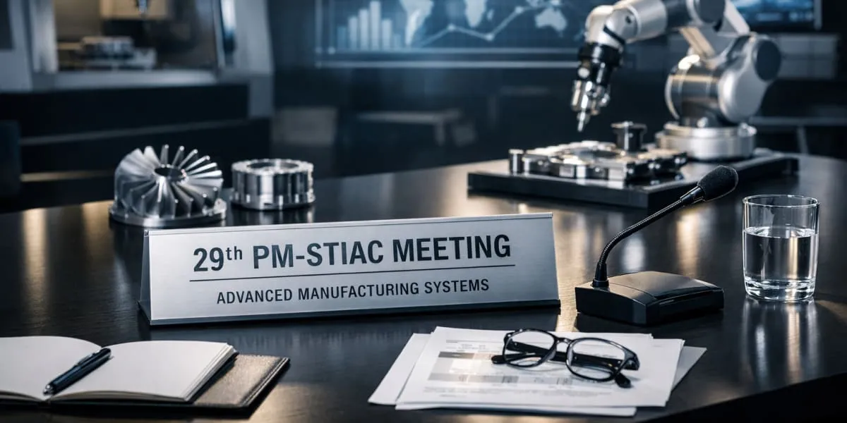 29th PM-STIAC Meeting On Advanced Manufacturing Systems