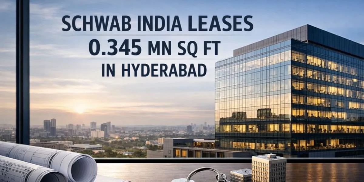 Charles Schwab India arm leases 0.345 mn sq ft in Hyderabad