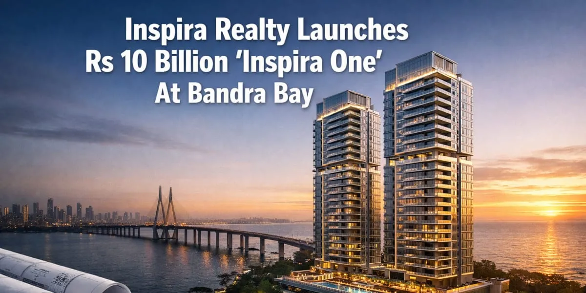 Inspira Realty Launches Rs 10 Billion Inspira One At Bandra Bay