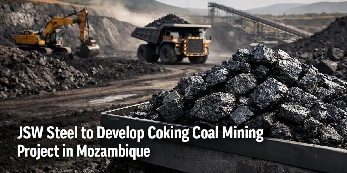 JSW Steel to Develop Coking Coal Mining Project in Mozambique