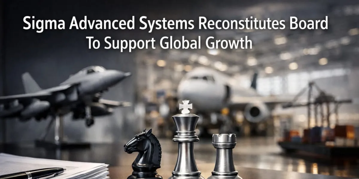 Sigma Advanced Systems Reconstitutes Board To Support Global Growth