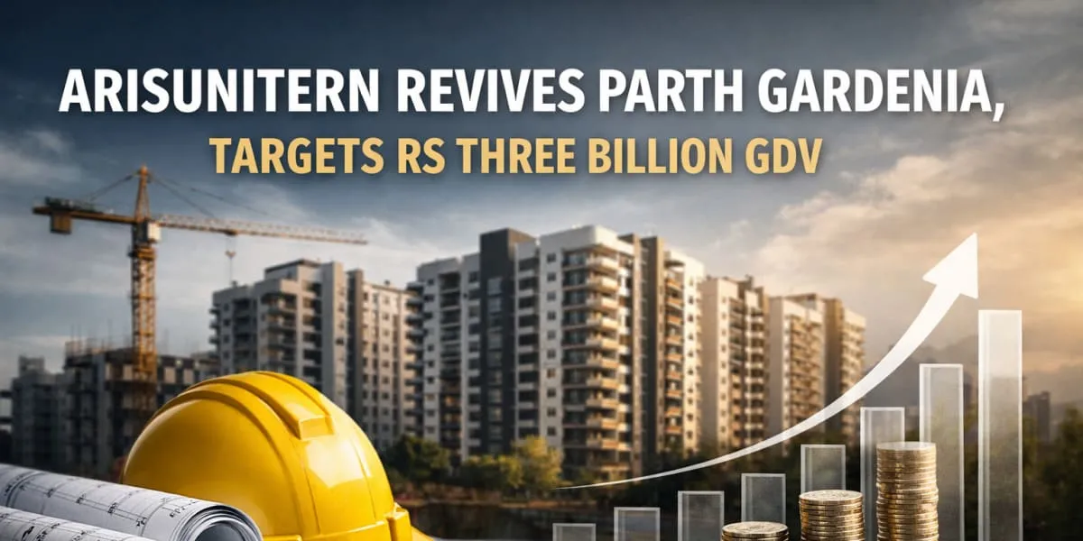 ArisUnitern Revives Parth Gardenia and Targets Rs three billion GDV