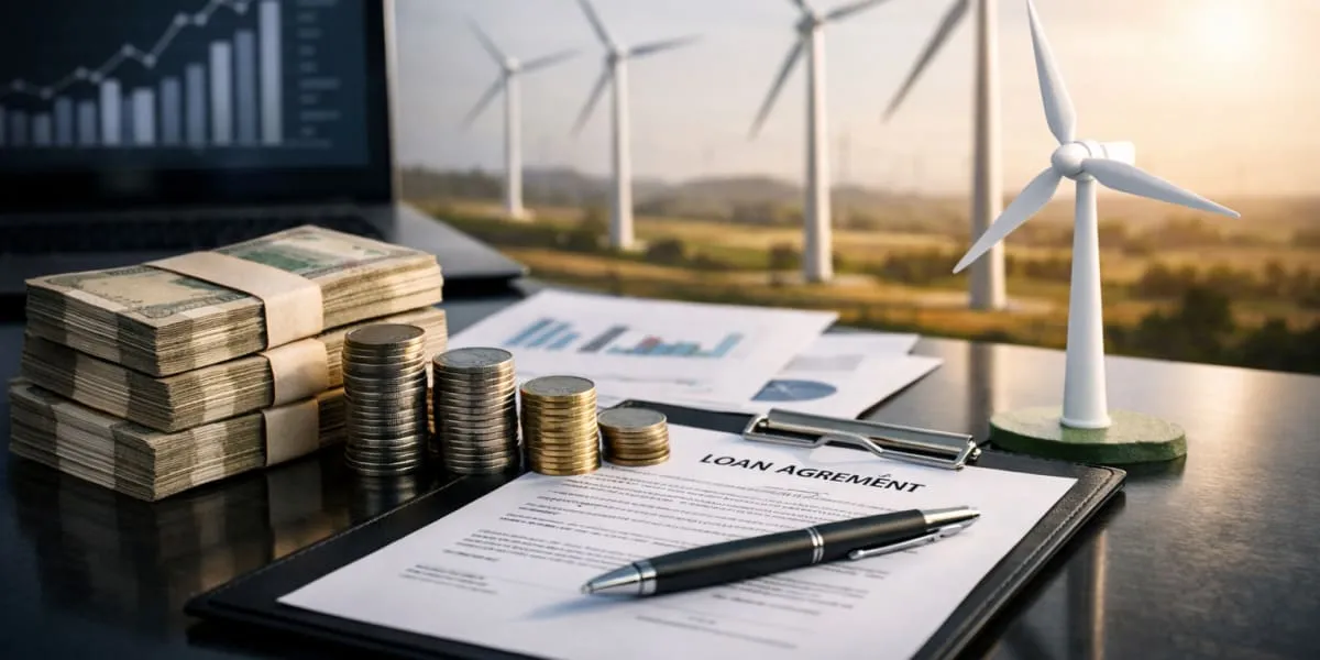 KPI Green Energy Secures Rs 9.79 bn Loan for 150 MW Gujarat Wind Project