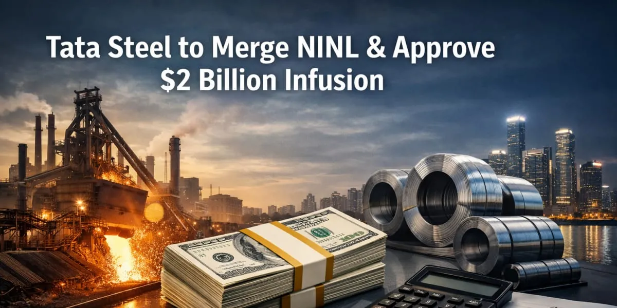 Tata Steel to Merge NINL and Approve Two bn Dollar Infusion