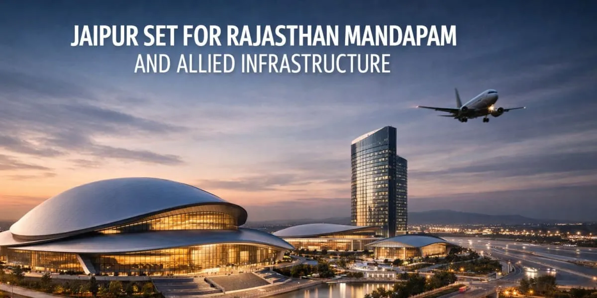 Jaipur Set For Rajasthan Mandapam And Allied Infrastructure