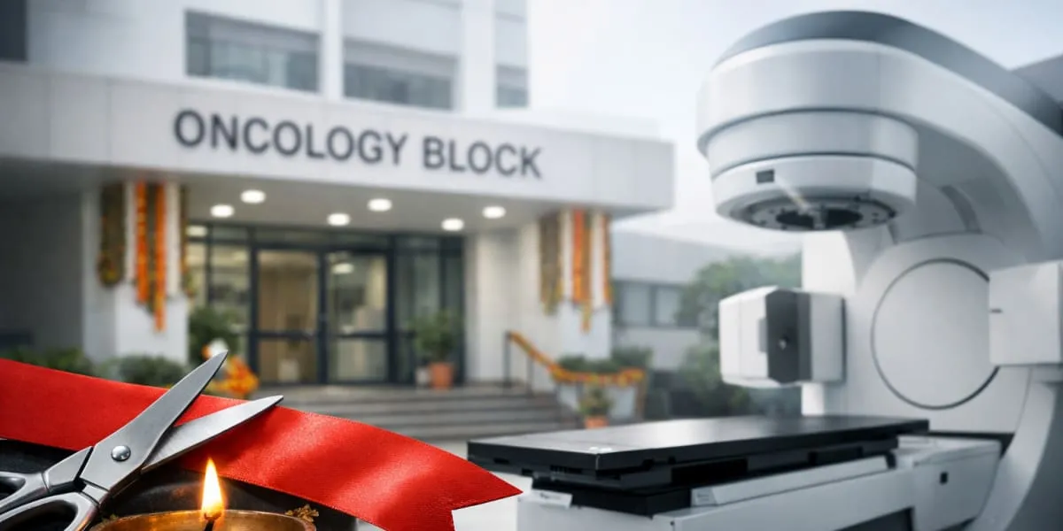 President Inaugurates Oncology Block at Vrindavan