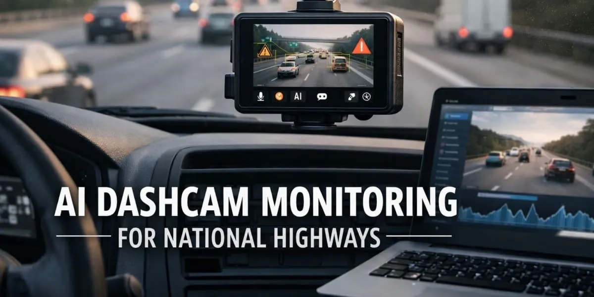 NHAI to Deploy AI Dashcam Monitoring for National Highways