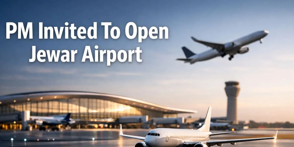 PM Invited To Open Jewar Airport