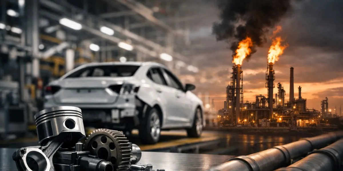 India Auto Boom Threatened by West Asia Gas Disruption